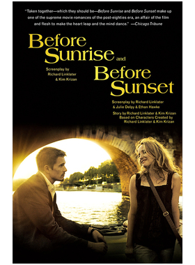【现货】Before Sunrise & Before Sunset 爱在日出日落前 两部电影剧本书籍进口原版