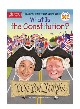 【预售】什么是宪法?What Is The Constitution? 英文原版儿童故事阅读进口图书书籍