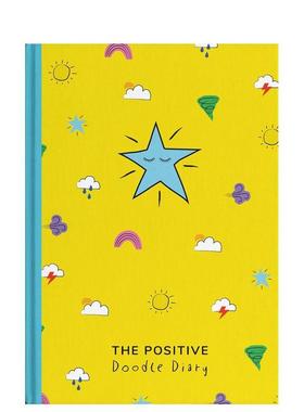 【预售】积极涂鸦日记 The Positive Doodle Diary 原版英文儿童趣味 创造力增加孩子自信 儿童正念感恩日记图书
