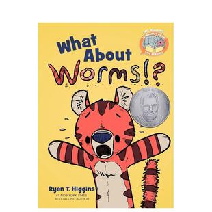 What 英文原版 预售 虫子 小猪小象爱阅读系列绘本3 苏斯博士银奖 Willems About 哎呀 瑞安T希金斯 儿童绘本 Worms 6岁