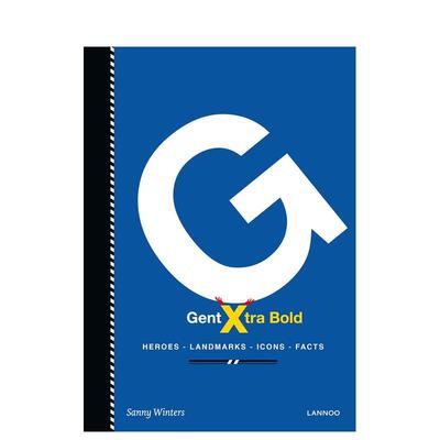 【现货】大胆的字母：主角、内容、标志、现实 Gent Xtra Bold：Heroes， Contrasts 原版英文字体图案标志设计图书