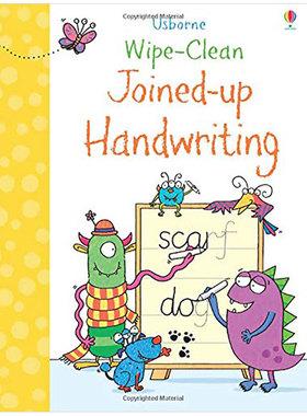 【现货】Wipe-Clean Joined-up Handwriting,可擦本 连笔书写原版进口图书书籍