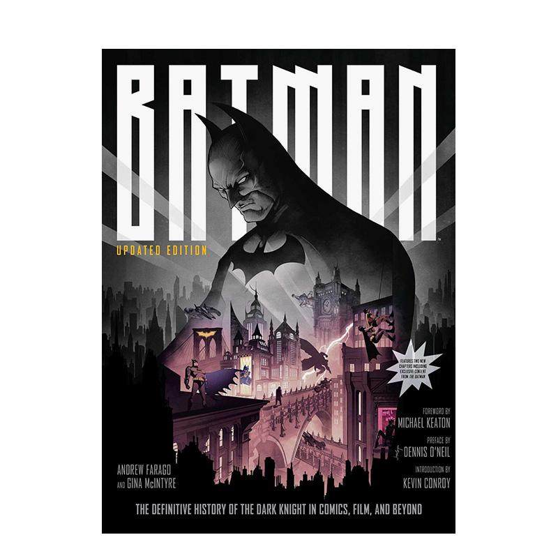 【预售】蝙蝠侠:黑暗骑士 漫画/电影/动画设定 Batman 原版英文艺术插画原画设定集图书