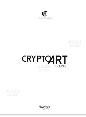【预售】加密艺术 - 开始 Crypto Art - Begins 英文外国美术原版图书外版进口书籍Rizzoli Eleonora Brizi