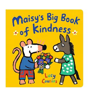 Kindness 英文儿童绘本 善意大书 Big Book Maisy’s 小鼠波波 Maisy 原版 预售