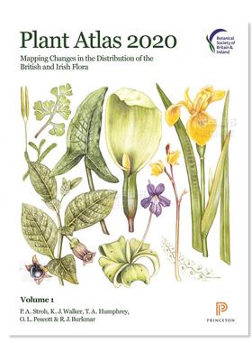【预售】植物图集2020：绘制英国和爱尔兰植物分布的变化 Plant Atlas 2020 英文社会科学 原版图书外版进口书籍 P. A. Stroh, K.