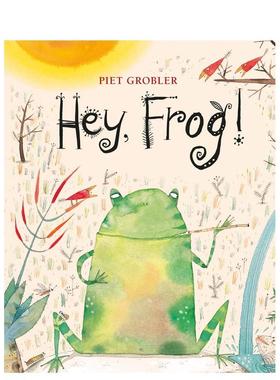 【现货】嘿，青蛙！ HEY， FROG! 原版英文儿童绘本图书