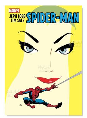 【预售】漫威漫画 蜘蛛侠(图库版) Jeph Loeb & Tim Sale:Spider-Man Gallery Edition 蜘蛛侠：蓝 英文漫画书原版进口图书