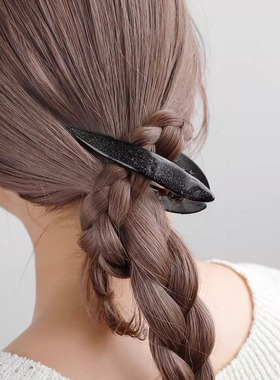 日本本土Ane mone亮闪气质发抓迷你抓夹马尾发夹高级感发卡