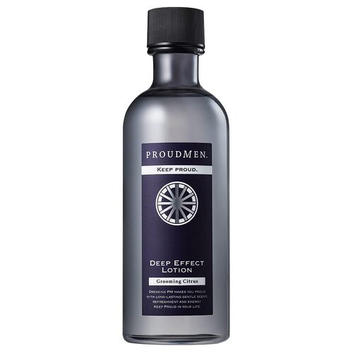 日本本土PROUDMEN男士温泉水深层保湿滋润男性清爽化妆水200ml