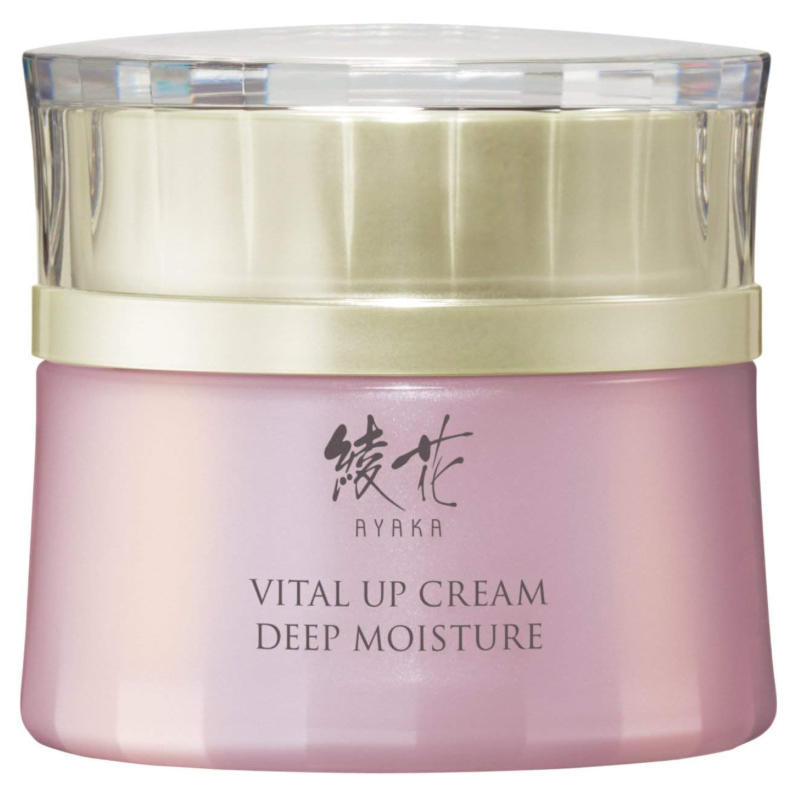 日本本土绫花AYAKA Vital UP乳霜补水保湿焕颜锁水滋润面霜30g