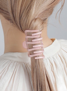 日本本土Ane mone亚克力发夹日常抓夹发饰ins小号发抓法国制