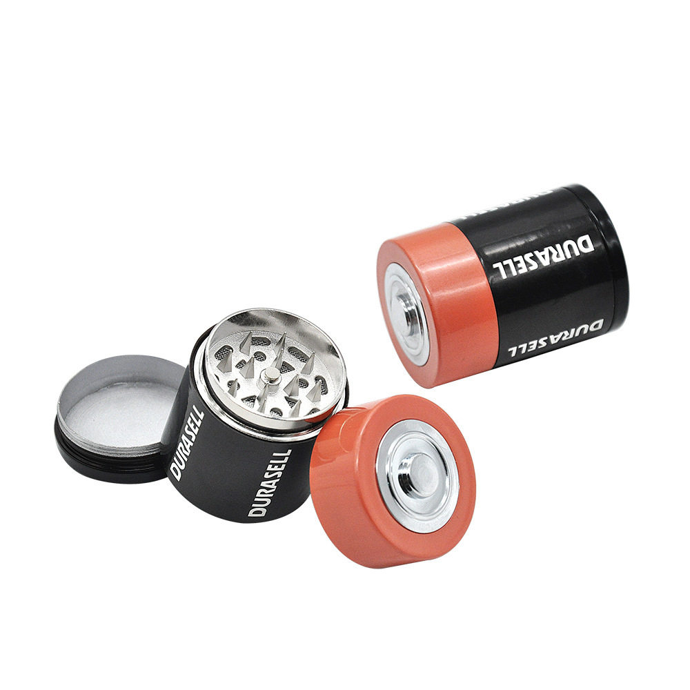 金属电池3层40mm磨烟器