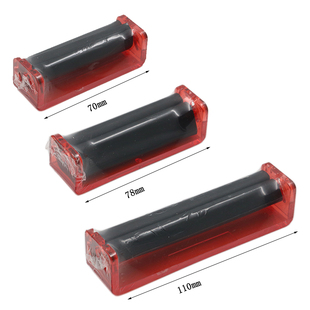 新手70mm手动手工卷烟器粗细可卷塑料旱烟卷烟器半自动三个尺寸