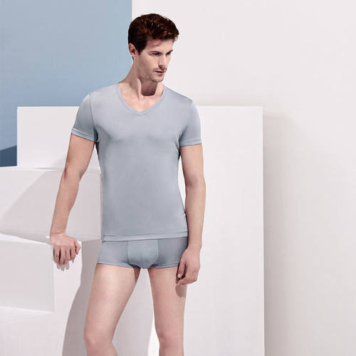 博尼男士T恤打底内衣男