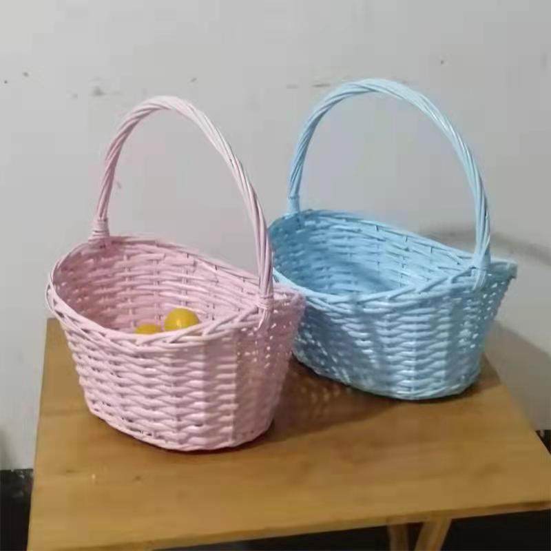 柳编收纳筐收纳篮 超市筐 提篮 花篮 手提篮 菜篮 礼品篮篮,收纳整理,购物篮,淘宝优惠券,粉丝福利购,淘宝优惠卷
