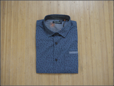 外贸四季硬领商务休闲长袖衬衫