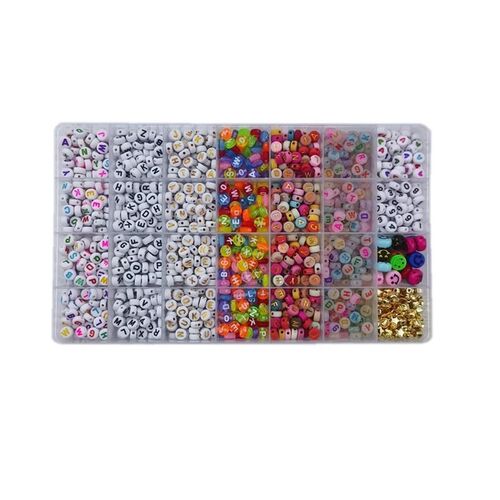 Acrylic Letter Beads For Bracelets Making Kit DIY Necklace
