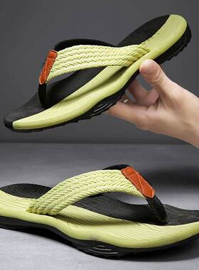 Men Slippes Summe Flip Flops Band Fashion Outdoo Comfotable