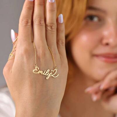 CustomLoveHearNcklPni