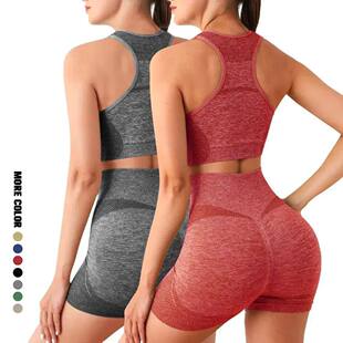 Bras Gym ops Workout Brassiere Sport Women Shorts Set Yoga