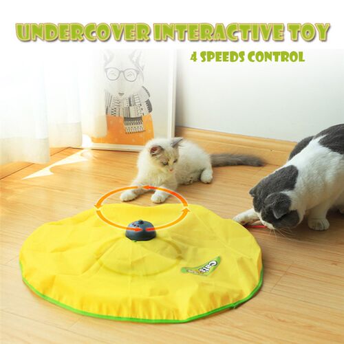 4 Speeds Automatic Funny Cat Toys Electric Motion Undercover