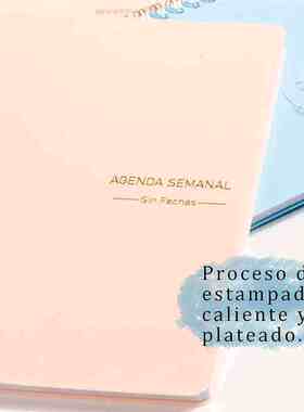 2024 A5 Agenda Planner Notebook Diary Weekly Planner Goal Ha