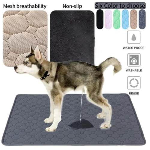 Dog Pee Pad Reusable Washable Dog Urine Mat Car Seat Floor S