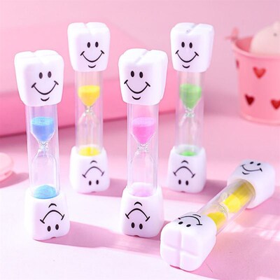 Smiling Face Hourglass Sand Clock 3 Minutes Timer Sandglass