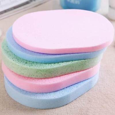 Algae Cleansing Powder Foundation Puff, Sponge for Face Wash