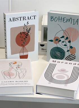 New Fashion Luxury Fake Books for Decoration Simulation Book