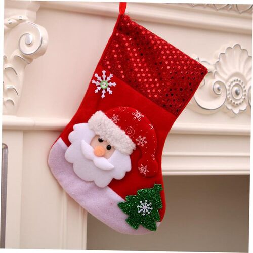 Christmas decorationtree stocking gift goodie bag 圣诞袜