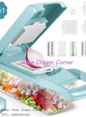12 in 1 Vegetable Chopper Kitchen Veggie Cutter Fruit Slicer