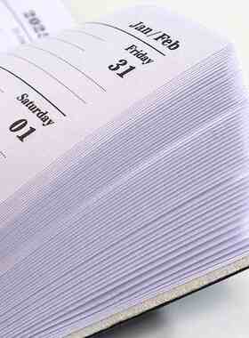 Bling A7 Mini Pocket Notebook English 2025 2025 Schedule Pla