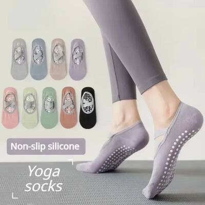 PilatesYogSockNon-pWo