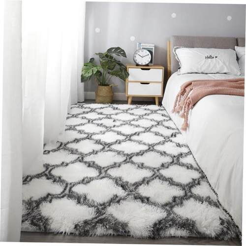 Carpets Plush carpet bedroom rug bedside blanket floor mat