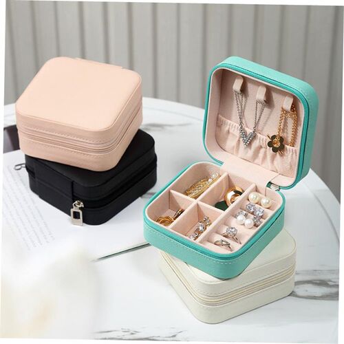 Travel Jewelry box jewelry bag portable Earring Box首饰盒