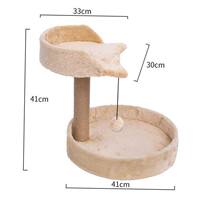 Cat Tree Play House Condo Cube Cave Platform Scratcher Post thumbnail 5