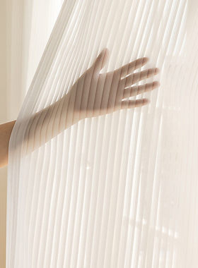 Bedroom balcony curtains light shielding gauze blinds纱窗帘