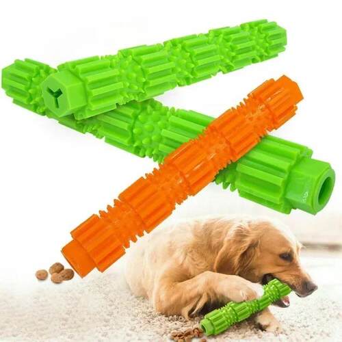 Dog Chew Toys Heavy Duty Rubber Aggressive Chewer Teeth Grin