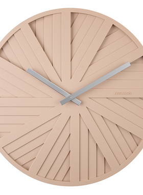 荷兰KARLSSON幻灯片挂钟现代创意客厅简约风欧式时尚家用进口钟表