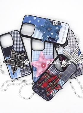 韩国代购 SECOND UNQUE NAME 正品 SUN CASE个性立体星星手机壳