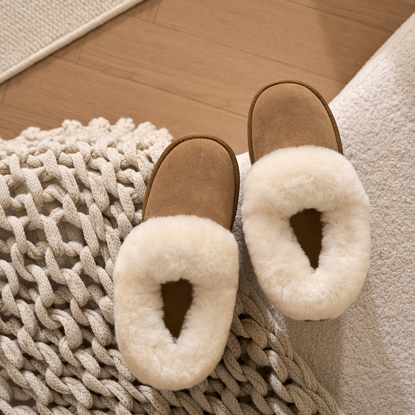 2025秋冬加绒厚底雪地靴