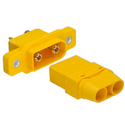 电动车充电口Amass带固定耳