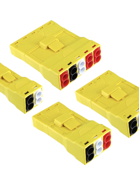 美规826W一进二出电线分线器 2/3/4/5位公母对接照明灯具连接器