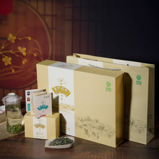 2025年新茶湖南长沙金井茶叶嫩芽黄毛尖礼盒装240g金茶绿茶礼品装