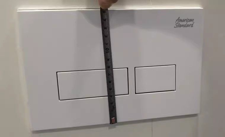 美标4006挂壁墙排马桶水箱面板