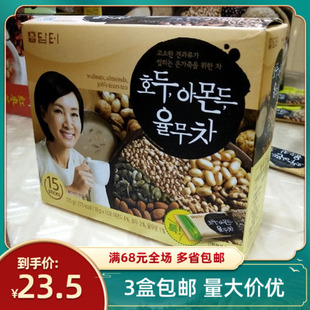 韩国进口丹特牌五谷八宝茶坚果薏米核桃杂谷代餐速溶营养粉270g