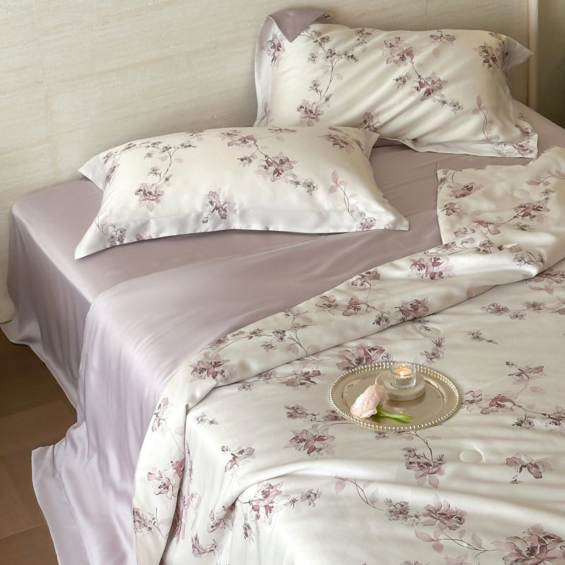 海门区静月庭纺织品厂A类60s莱赛尔天丝数码印花夏凉被冰丝凉