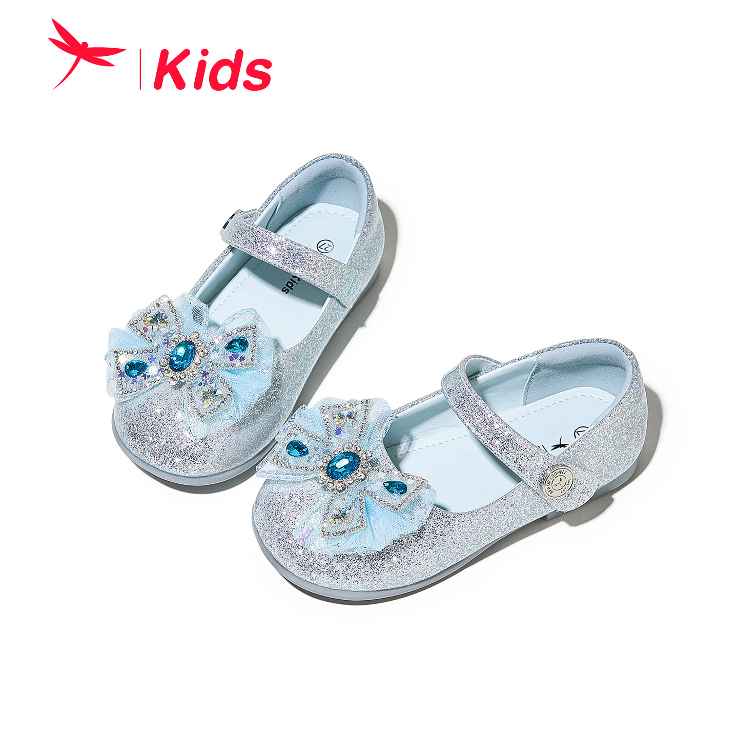 红蜻蜓女童鞋2026春季新款水钻蝴蝶结公主水晶鞋儿童皮鞋演出单鞋,童鞋/婴儿鞋/亲子鞋,水晶/水钻鞋,淘宝优惠券,粉丝福利购,淘宝优惠卷